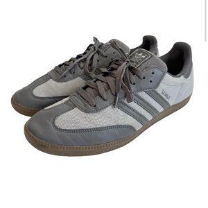 🔃Adidas Men’s Samba Gray Low Top Sneakers